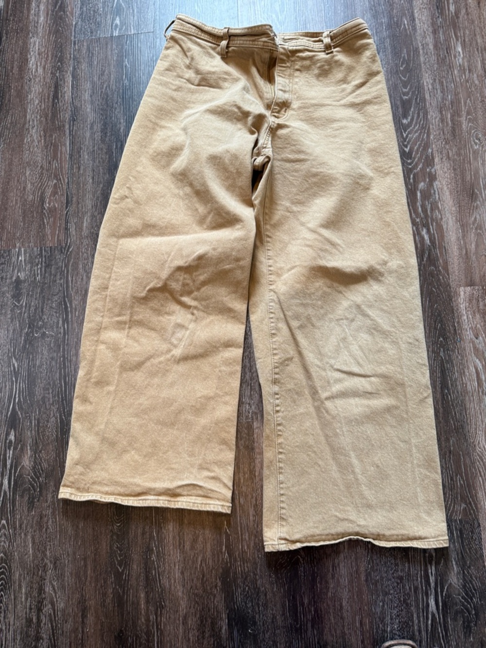 Universal Thread Wide Leg Caramel Tan Pants